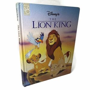 Vintage 1994 Disney The Lion King Hardcover Book